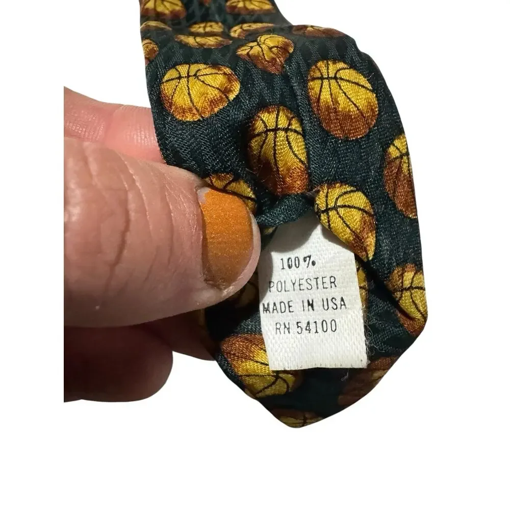 Spoiled Kids Boys Basketball Necktie 100% Polyester